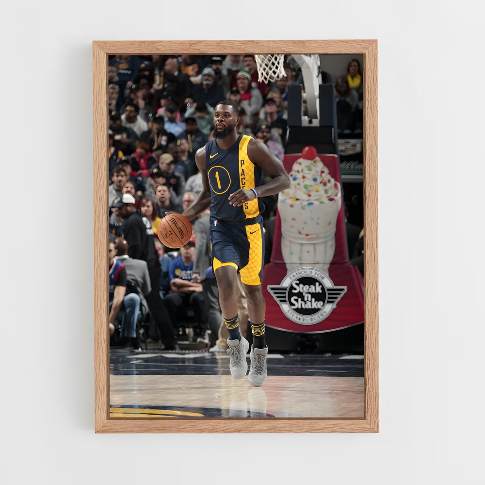Poster The Blue Dunk – affiche Basketball (vue 4)